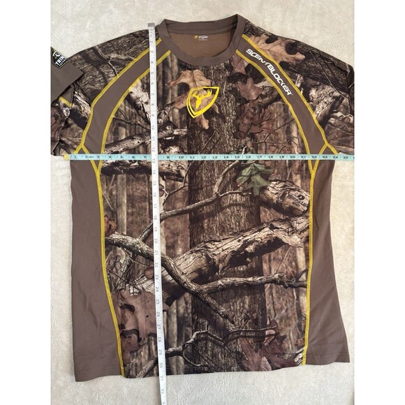 BNWT Scentblocker XLarge XL Long Sleeve Mossy Oak Camo Hunting Shirt Trinity - Picture 8 of 13